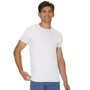Hanes Mens Cotton Stretch Undershirt Pack, Moisture-Wicking, 6-Pack