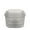 Gray, variant on Zip Top Reusable 100% Platinum Silicone Food Storage Containers - Made in the USA - 3 Dish Set - Lavender