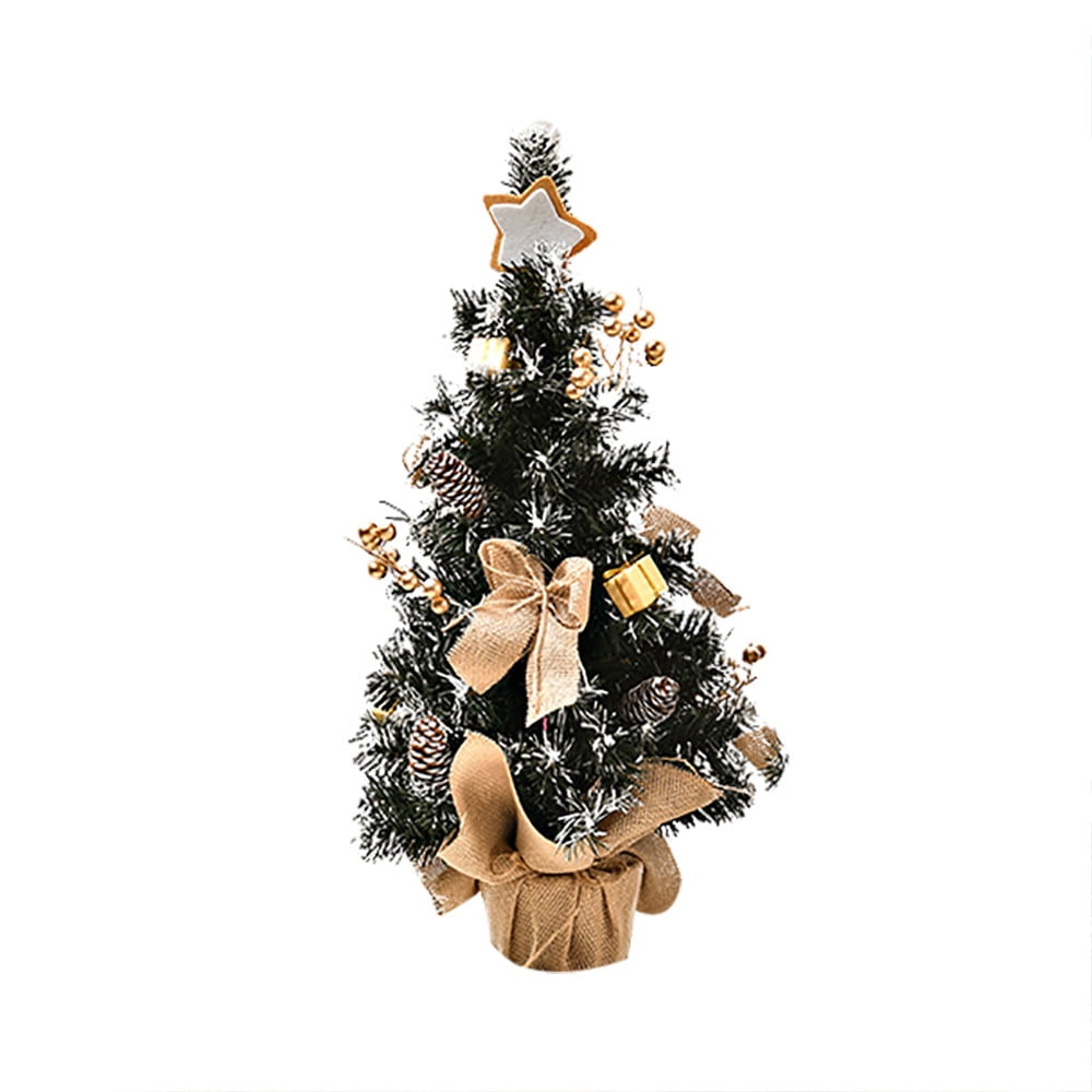 Artificial Tabletop Mini Christmas Tree Decorations Festival Miniature