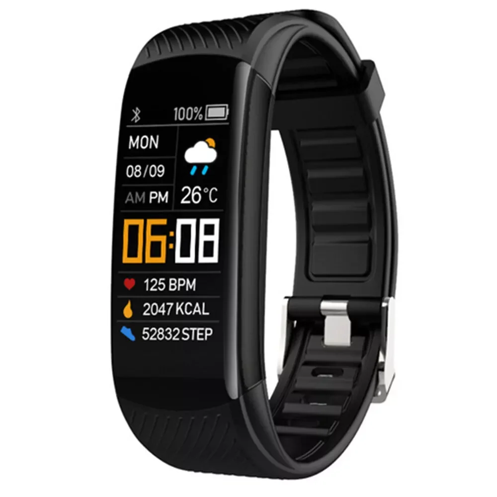 Men Sport Watch Bluetooth Blood Pressure Heart Rate Monitor Smart Wrist Watches Walmart
