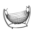 thumbnail image 2 of Dining Table Kitchen Fruit Basket Party Container Holder Stand , Black, 2 of 8