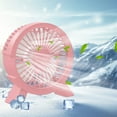 thumbnail image 5 of PPgejGEK USB Powered Office Desktop Small Fan Ultra Quiet Renewals Large Airflow Plug in Fan Green White Pink Portable 5.91x5.91inch, 5 of 6