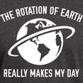 thumbnail image 3 of CafePress - The Rotation Of The Earth Dark T Shirt - Men's Classic Graphic Cotton T-Shirt, 3 of 4