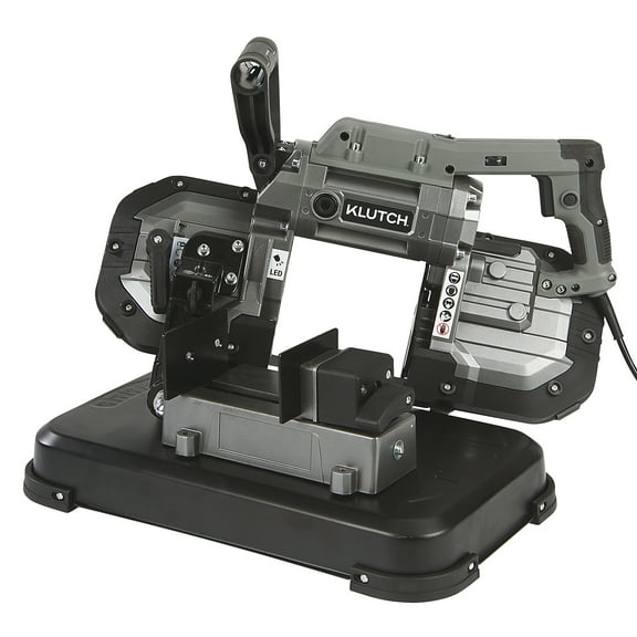Klutch Electric Portable Benchtop Band Saw, 120 Volts