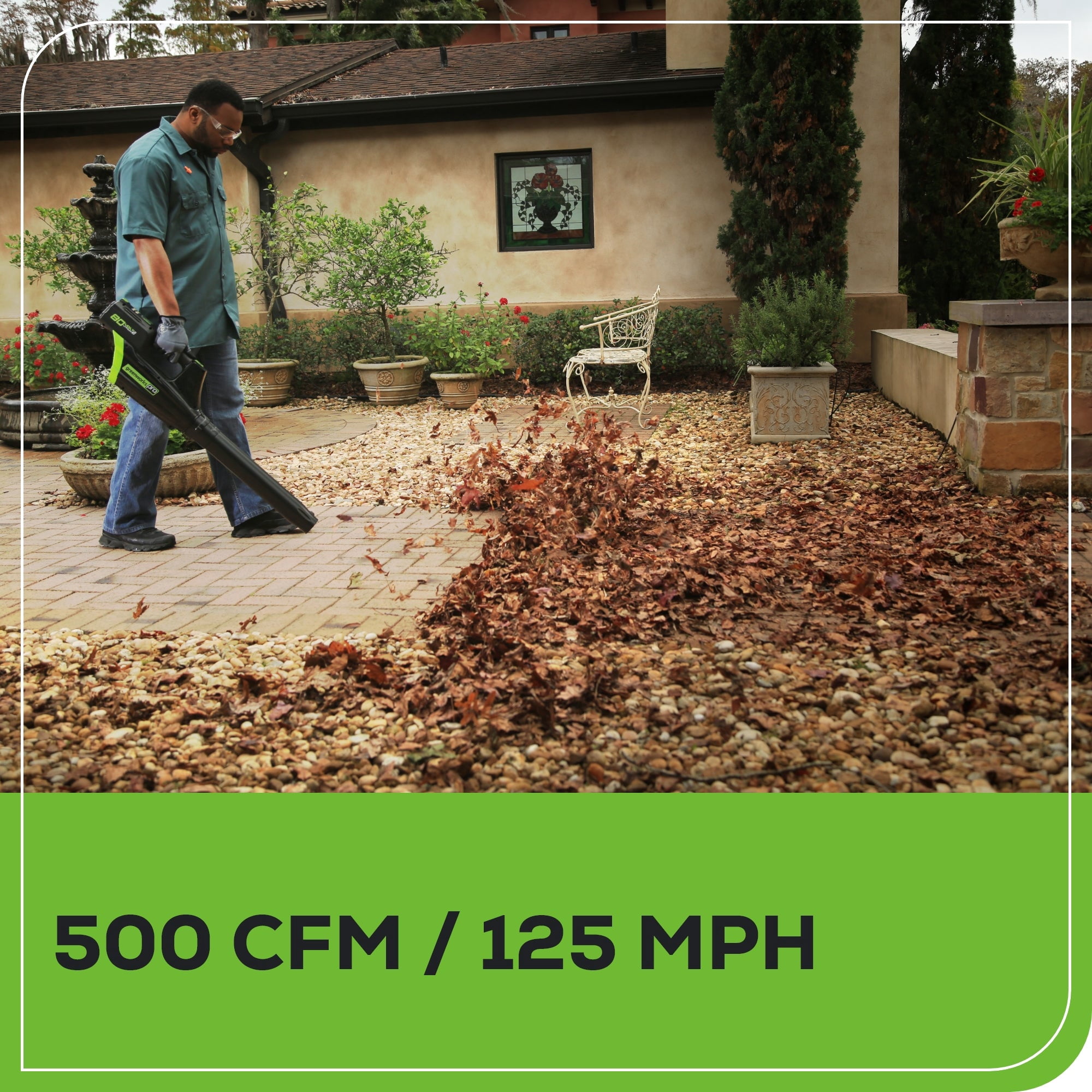 Greenworks 80V 16" Cordless String Trimmer and Blower Combo Kit, 2Ah Battery and Charger Included