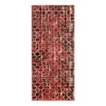 thumbnail image 3 of Unique Loom Saturn Collection Area Rug - Aura (2' 2" x 5' Runner Burgundy/Cream), 3 of 7