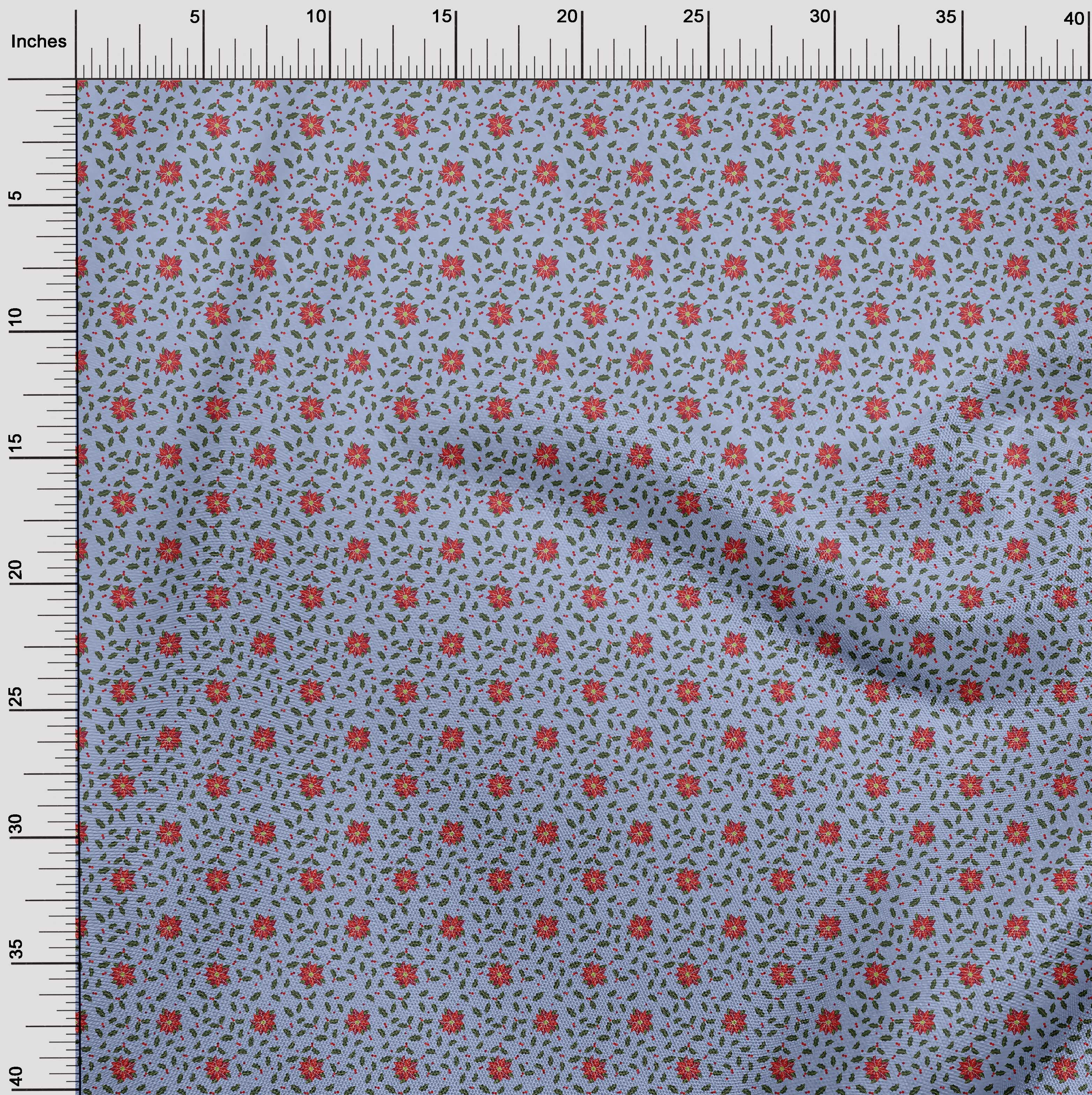 oneOone Viscose Jersey Blue Fabric Christmas Sewing Fabric By The Yard Printed Diy Clothing Sewing Supplies 60 Inch Wide