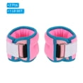 thumbnail image 3 of Uxcell Poids de Cheville Sangles de Poids de Jambe Réglables 1 Lb Ensembles de Poids de Cheville Rose, 3 of 7