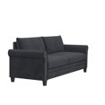 thumbnail image 4 of LifeStyle Solutions Canapé Fallon en Microfibre Grise, 4 of 15
