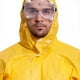 thumbnail image 3 of Ropa de protección contra radiación nuclear Resistencia bioquímica a ácidos y álcalis químicos, con capucha de alta calidad - XL Kuyhfg Sin marca, 3 of 5