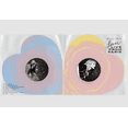 thumbnail image 2 of Taylor Swift Lover Live From Paris Pink/Yellow & Blue Swirl Heart Shape Vinyl, 2 of 8