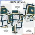 thumbnail image 6 of FORMRS Kids Pajama Pants with Pockets Size 6-8Y Boys Lounge Sleep Bottoms, Gold Geometric Pattern, 6 of 8