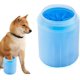 thumbnail image 1 of Vaso limpiador portátil BRILLAR para patas de perro cerdas de silicona suaves azul, 1 of 5