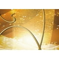 thumbnail image 5 of Tiptophomedecor Glamour Canvas Wall Art - Golden Lava - Stretched & Framed Ready To Hang Art, 5 of 5