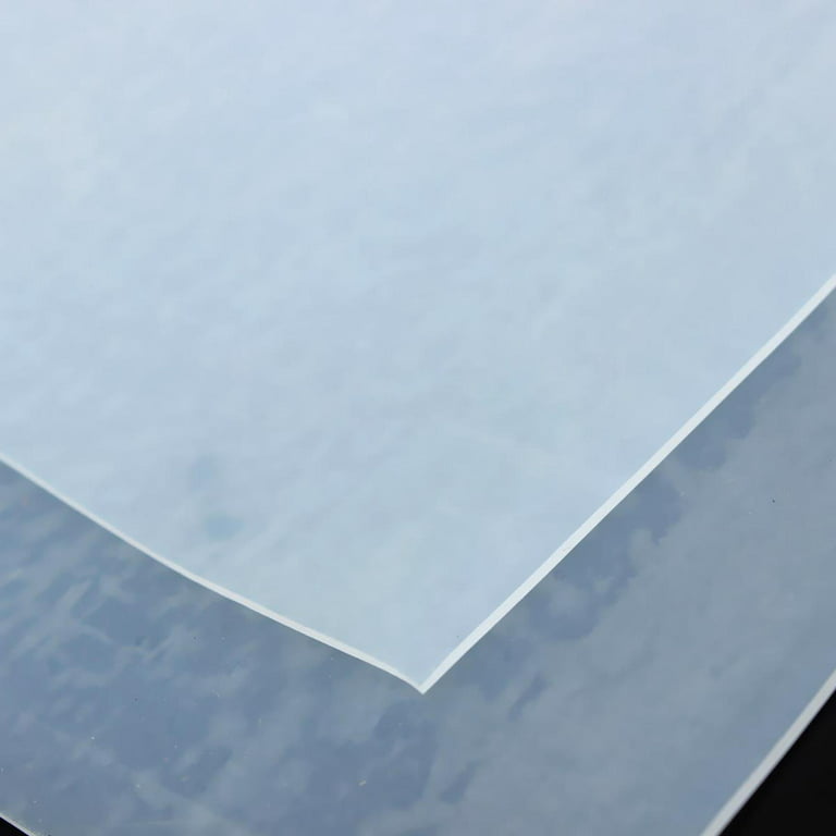 Clear Silicone Rubber Sheet Plate Mat High Temp Commercial Grade Thick  0.1mm-1mm