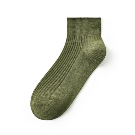 

QWZNDZG Women Socks Solid Color Female Girls Soft Comfy Socks Cotton Low Tube Socks Breathable Japanese Style Casual Sock
