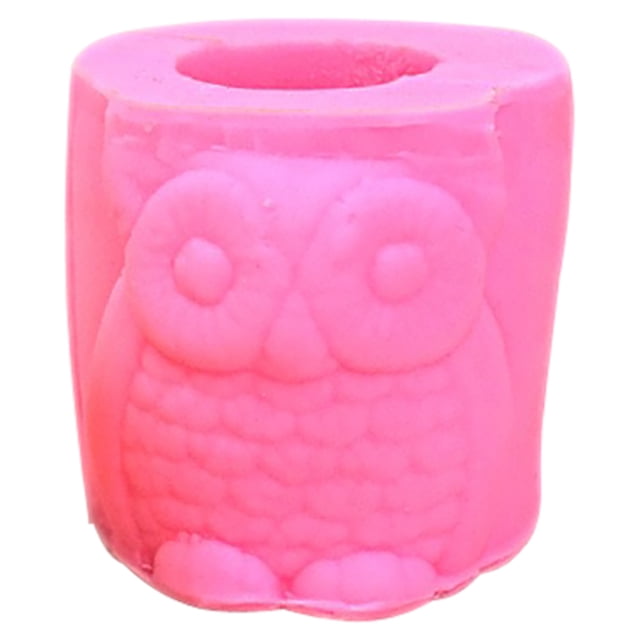 Molde de silicona para maceta de búho, molde de silicona para hormigón, arcilla, yeso, artesanía de resina para decoración del hogar