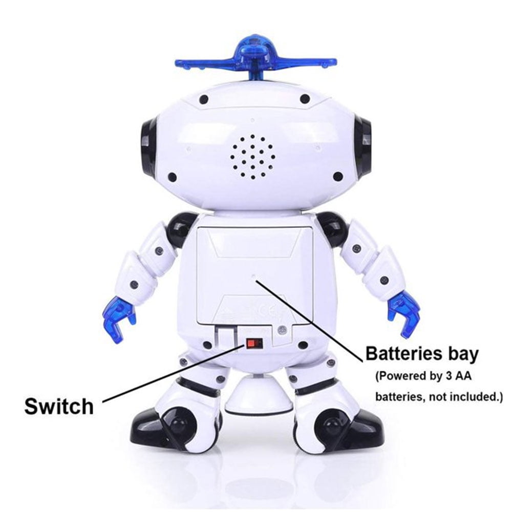 Buy JINGPENG Walking Robot Toy for Kids, Dancing Musical Robot Toy 360