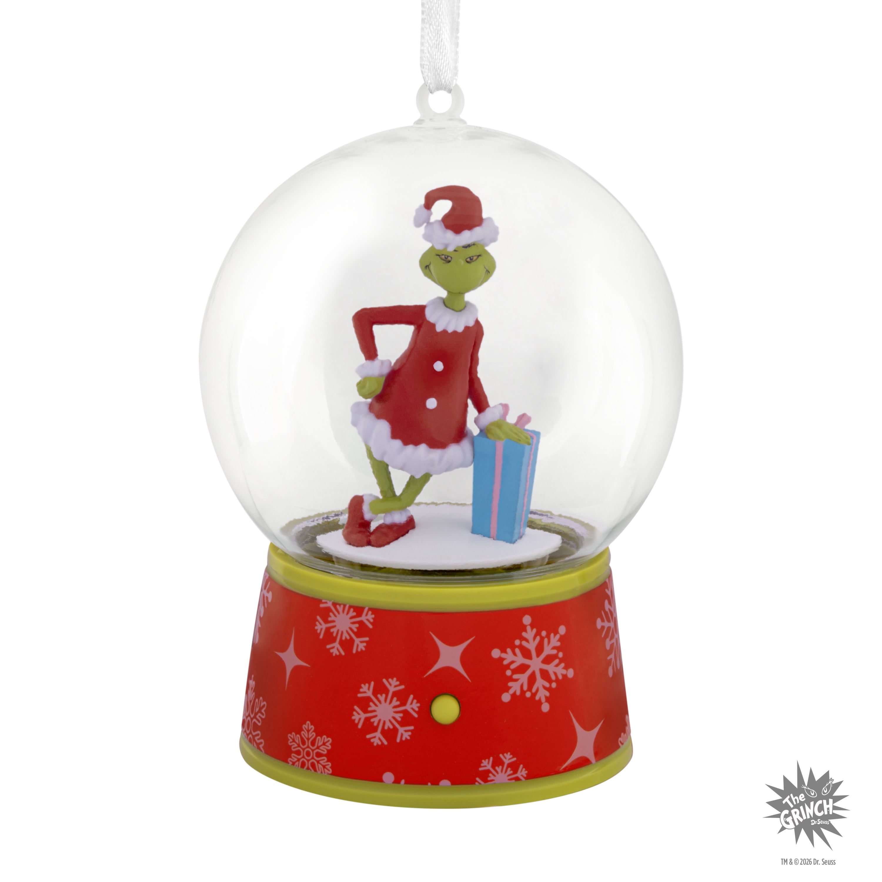 Hallmark Ornament (How the Grinch Stole Christmas! Musical Globe), 1 Count