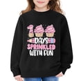 thumbnail image 7 of Ruyang The 100th Day Of School Sweatshirts Girls Cute Graphic Preppy Pullover Sweatshirt Oversized Back To 𝐒chool Shirt, 7 of 7