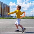 thumbnail image 2 of niños boomerang juguete en forma de v boomerang eva dardo volador juguete ejercicio entrenamiento niños juego deportes al aire libre juguete volador para niños azul Namotu CZYD-HY183-2, 2 of 7