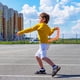 thumbnail image 2 of Juguete Boomerang para niños Boomerang en forma de V EVA Flying Dart Toy Ejercicio Entrenamiento Juego para niños Deportes al aire libre Juguete volador para niños Azul, 2 of 8