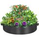 thumbnail image 1 of Bolsas de cultivo de plantas, cama de jardín elevada de tela con asas, camas de jardín duraderas, macetas de aireación para cultivar verduras para plantas al aire, 1 of 4