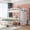 White + Solid Wood, variant on Luckynote Wooden Twin Over Full Bunk Bed With Six Drawers And Flexible Shelves,Bottom Bed With Wheels,Espresso(OLD SKU:LP000531AAP)