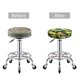 thumbnail image 5 of Balery st. patrick’s day gnomes Fundas de asiento para taburete de bar redondo de tela de terciopelo ajustables que protegen de arañazos y manchas para sillas de 14 a 17 pulgadas.-13 inch, 5 of 7