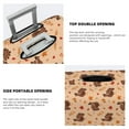 thumbnail image 5 of Daiia Turkey And Autumn Leaves Luggage Cover, Thickened Washable Travel Luggage Covers, Elastic Unique Baggage Covers for 18-20 inch Luggage-X-Large, 5 of 9