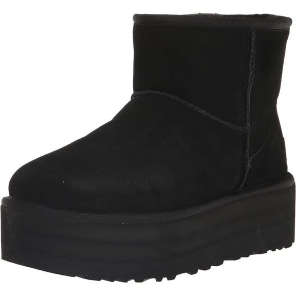 UGG Women's Classic Mini Platform in Smoke Plume, 11 US