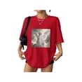 thumbnail image 4 of Uilita 2026 Camisetas de Hombre - Camisetas de Manga Corta con Cuello Redondo for Mujer Hombre, Mezcla de algodón de 180 g, Liso Oro Laminado, 4 of 8