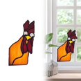 thumbnail image 2 of 20cm Creative Peeping Rooster Window Corner Decor Acrylic Balcony Ornament - Style C, 2 of 5