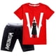 thumbnail image 1 of Disfraz de carnaval para niñas, novedad de verano 2023, camisetas y pantalones cortos de manga corta, trajes para niños de 3 a 15 años zhangyuxiang LED, 1 of 2