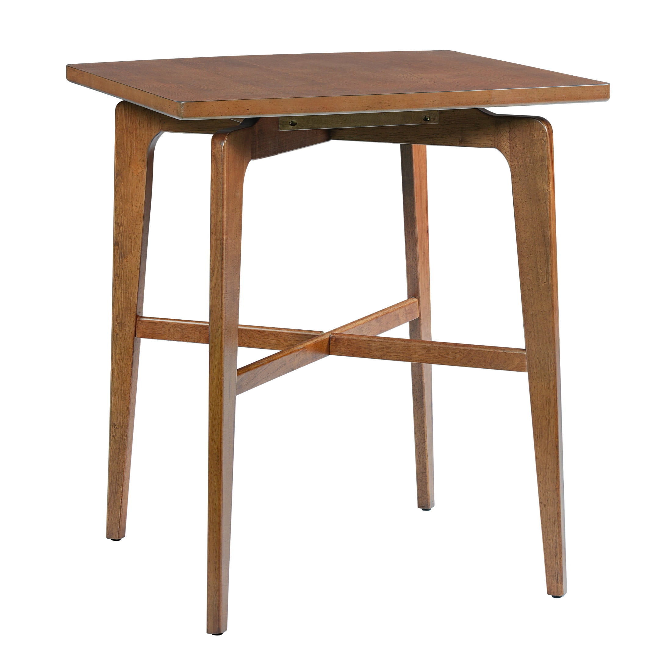 Christopher Knight Home 36"H Square Wooden Bar Table for Kitchen, Dining Room or Home Bar, Walnut