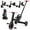 Pink, variant on Gymax Toddler Tricycle w/Push Handle Adjustable Seat Removable Pedal EVA Foam Wheels Navy