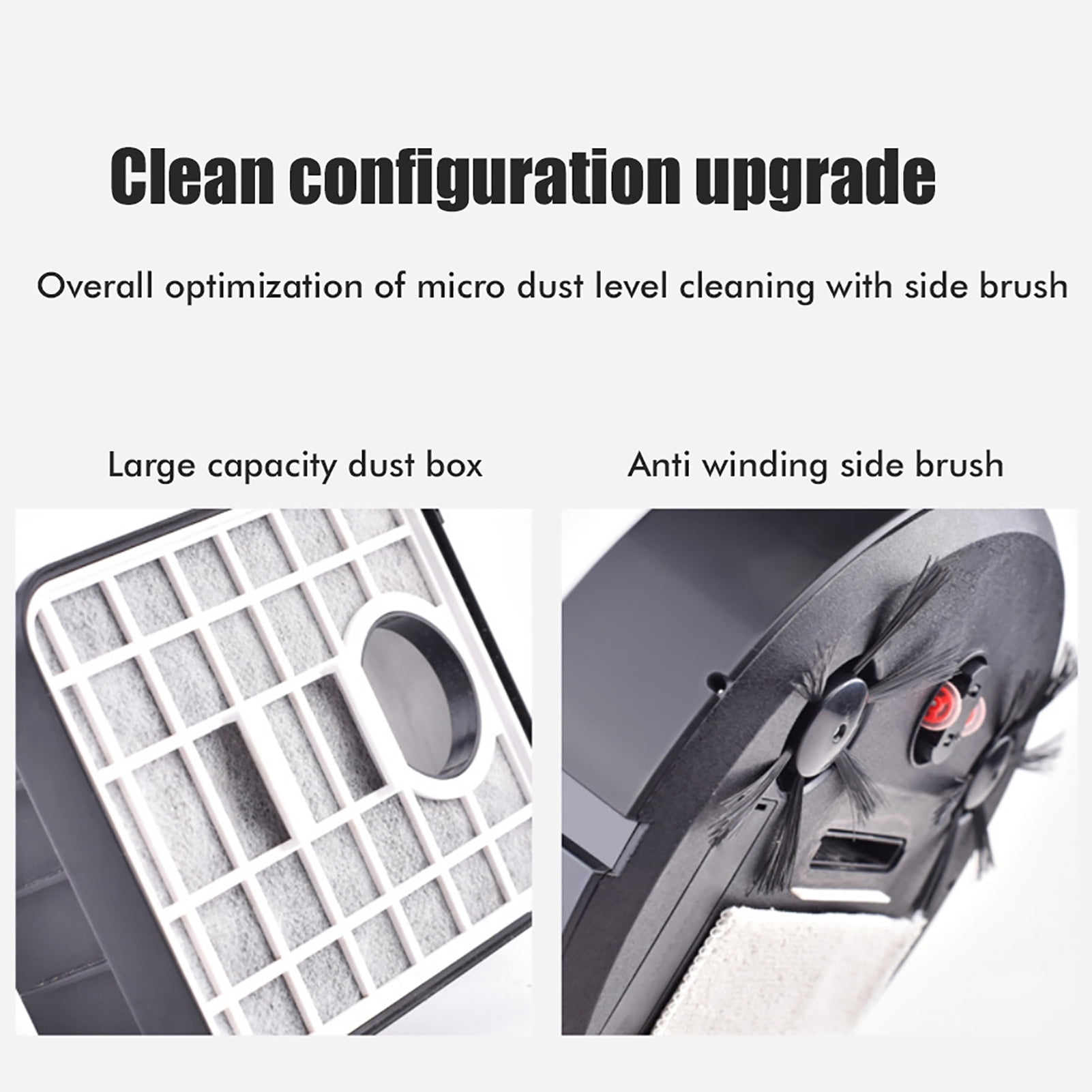 Automatic Home Floor Cleaning Machine for Pet Hair and Dust 3-in-1 Smart Robotic Vacuum Cleaner