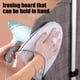thumbnail image 5 of Mini Travel Ironing Board with Heat-Resistant Cover, Portable Handheld Ironing Pad for Collars and Cuffs, 1-Pack, 5 of 6