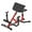Black and Red, variant on 2-In-1 Roman Chair & Preacher Curl Bench Multi-Function Heavy-Duty Hyperextension Bench for Arms, Ab, Back, Glute & Leg Extension with Adjustable Height Exercise Equipment