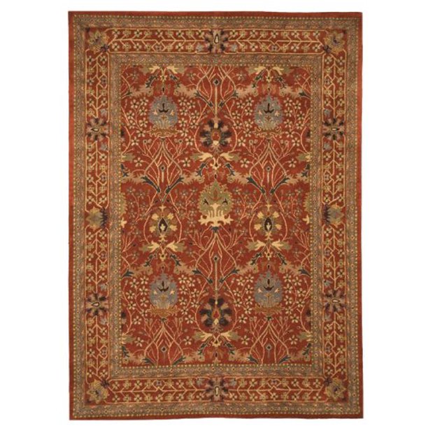 EORC Handtufted Wool Rust Traditional Oriental Morris Rug Walmart