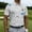 Gray, variant on Mens Polo Shirts Pink Short Sleeve Stretch Collared Jersey Casual Tops for Young Men