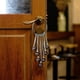 thumbnail image 3 of Campanas de viento vintage con llave | Timbre de estilo retro y decoración para proteger el hogar | Campanas y llaves de metal resistentes | Sonido agradable para la seguridad y decoración del hogar, 3 of 3