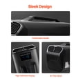 thumbnail image 3 of VEVOR Portable Air Conditioner, 4000BTU 3-Speed Air Conditioning Unit with 24H Timer, Air Portable AC Adjustable from 16-30℃, Compatible with AC/DC for Outdoor Tent Camping, V or Home Use,Dark Grey, 3 of 9