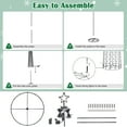 thumbnail image 5 of Yescom 5Ft Cone Christmas Tree with Light 26 Modes 240 LED Light Bluetooth APP Control Indoor Outdoor Festival Decoration, 5 of 9