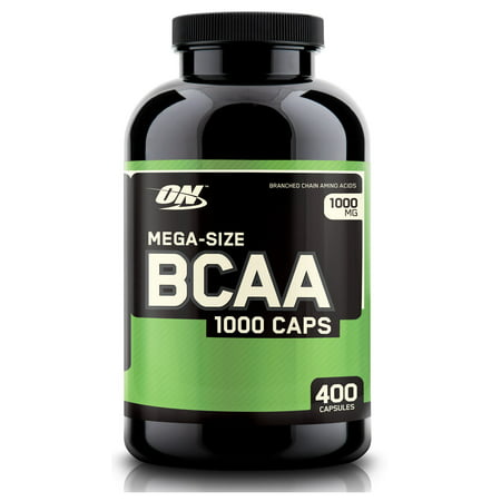 Optimum Nutrition BCAA 1000 Caps acides aminés ramifiés sur les capsules | 400 Nombre