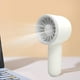thumbnail image 5 of Ganfancp Ventilador de Mano de Bajo Ruido Ventilador de Mano Recargable de 3 Velocidades Ajustable Adecuado para Viajar Al Aire Libre Interior Oficina y Uso Doméstico. Ofertas Flash 1 Ventilador Port, 5 of 7