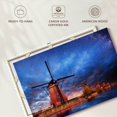 thumbnail image 6 of Elephant Stock Windmills Milky Way Wall Art - Horizontal Canvas Wall Art - Living Room Wall Decor - Nature Canvas - Brown And Blue Decor - 30" x 20", 6 of 8