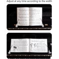 thumbnail image 4 of Pince de Livre de Musique de Piano Portable Support de Page de Piano Réglable Presse de Partition de Piano Support de Page de Musique Pince Accessoires de Piano, 4 of 7