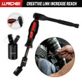 thumbnail image 4 of LLNDEI 48 Piece 1/4 Inch Mini Socket Ratchet Wrench Set, Metric Shallow Socket (4-14mm) 6-Point,with 72 Teeth Mini Ratcheting Wrench, Screwdriver Bit, 4 of 9
