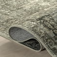 thumbnail image 5 of Bayberry Spill Proof Vintage Machine Washable Area Rug, 3' x 5', Bayberry Green Grey, 5 of 8